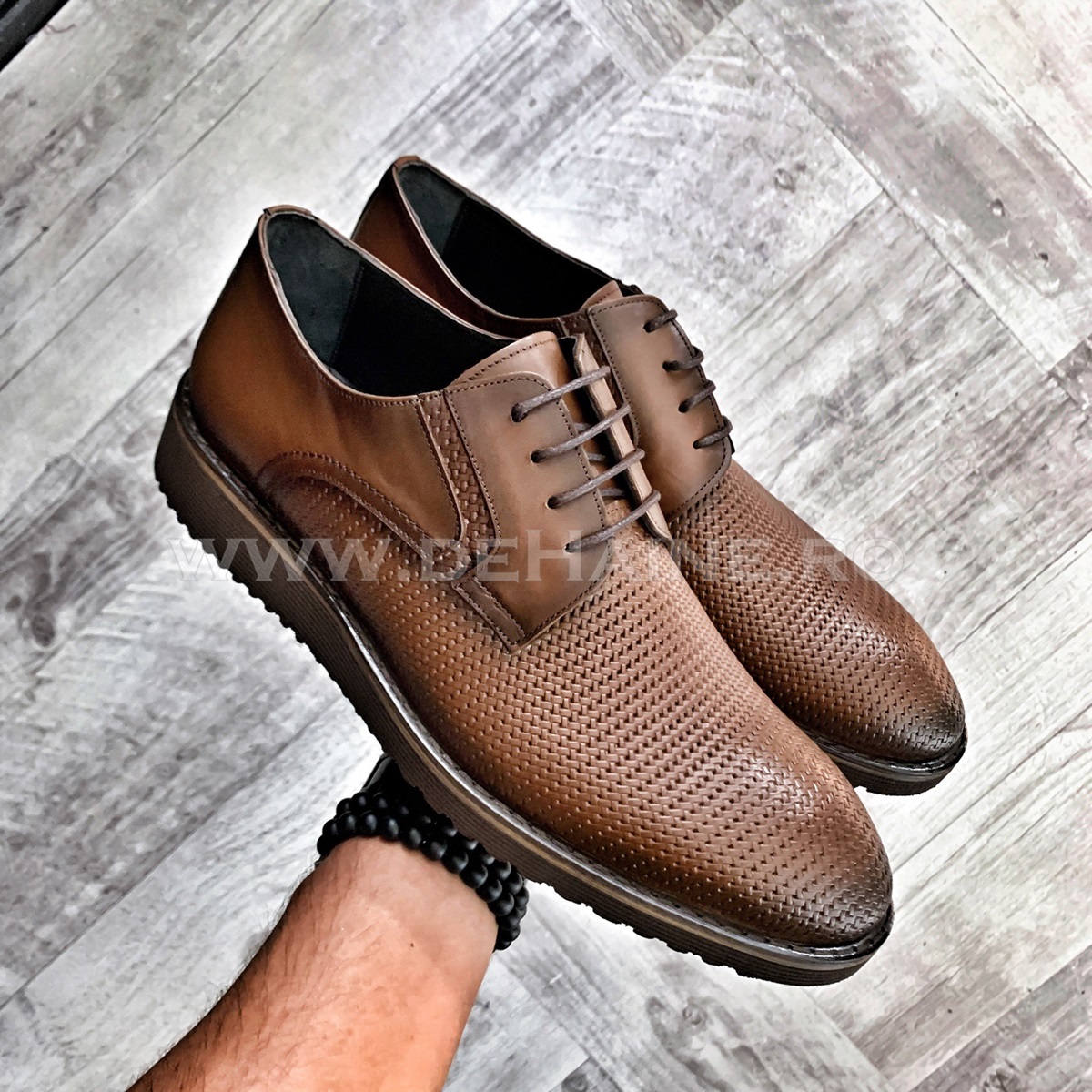 Pantofi barbati din piele naturala b2148*